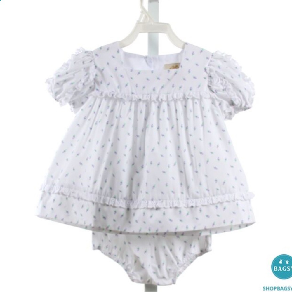 The Beaufort bonnet company rose bud bloomer two piece set